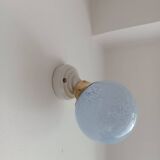 Clichy glass wall light