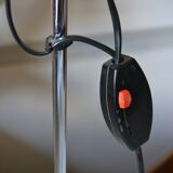 Floor lamp 2 adjustable spots 70s Hustadt-Leuchten