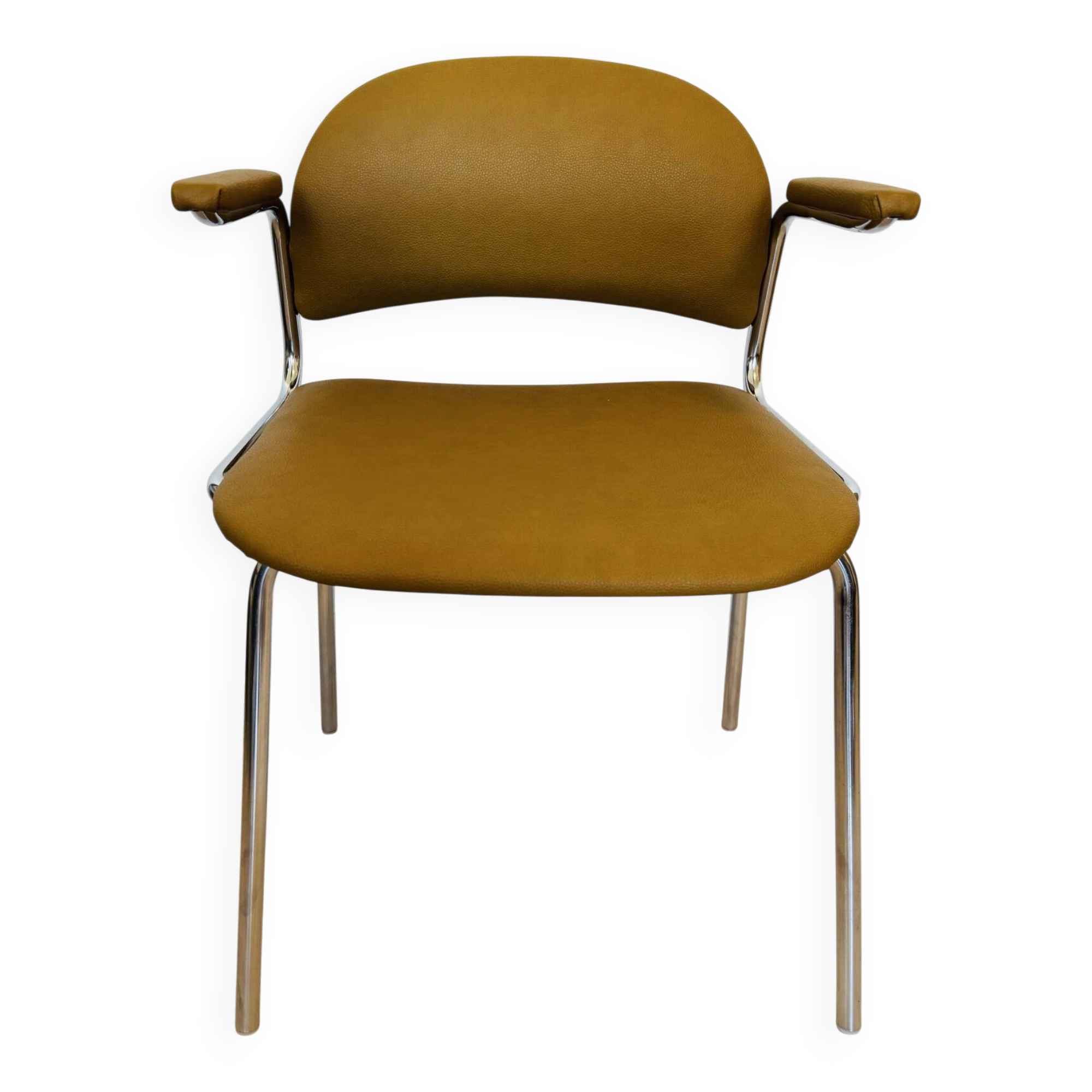 Fully Restored Kovona Desk Chair K-314, Czechoslovakia 1970’s