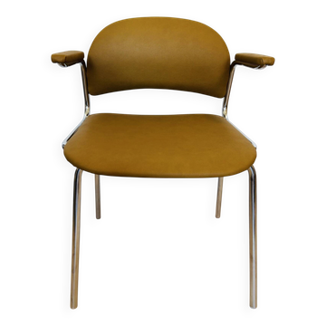 Fully Restored Kovona Desk Chair K-314, Czechoslovakia 1970’s