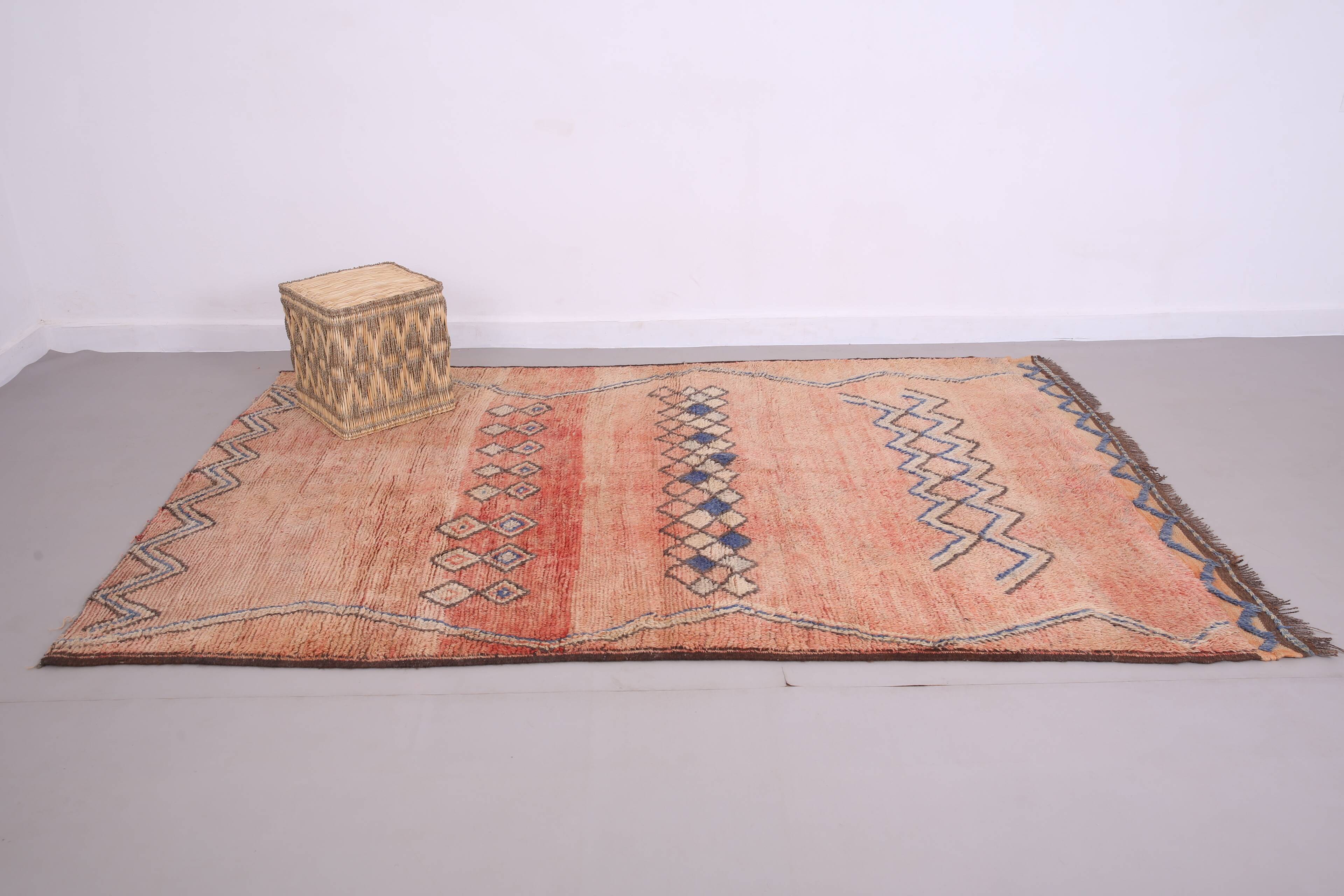 Vintage Handmade Moroccan Rug 171 x 265 cm - Moroccan rug - Old Berber rug