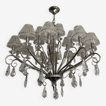 Swarovski classic and modern tassel chandelier
