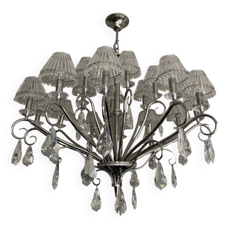 Swarovski classic and modern tassel chandelier
