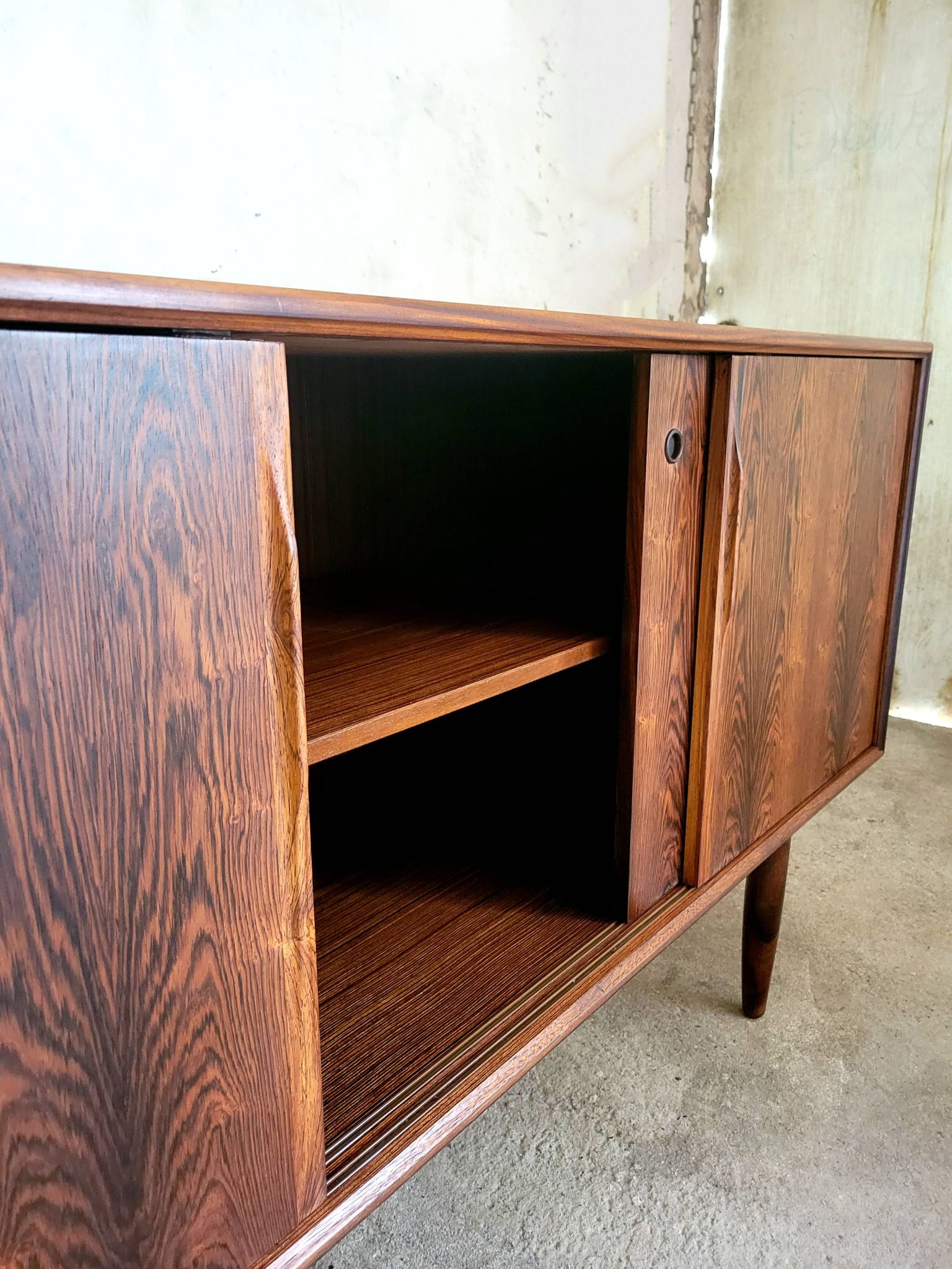 Vintage rosewood sideboard by Gunni Omann for ACO Mobler
