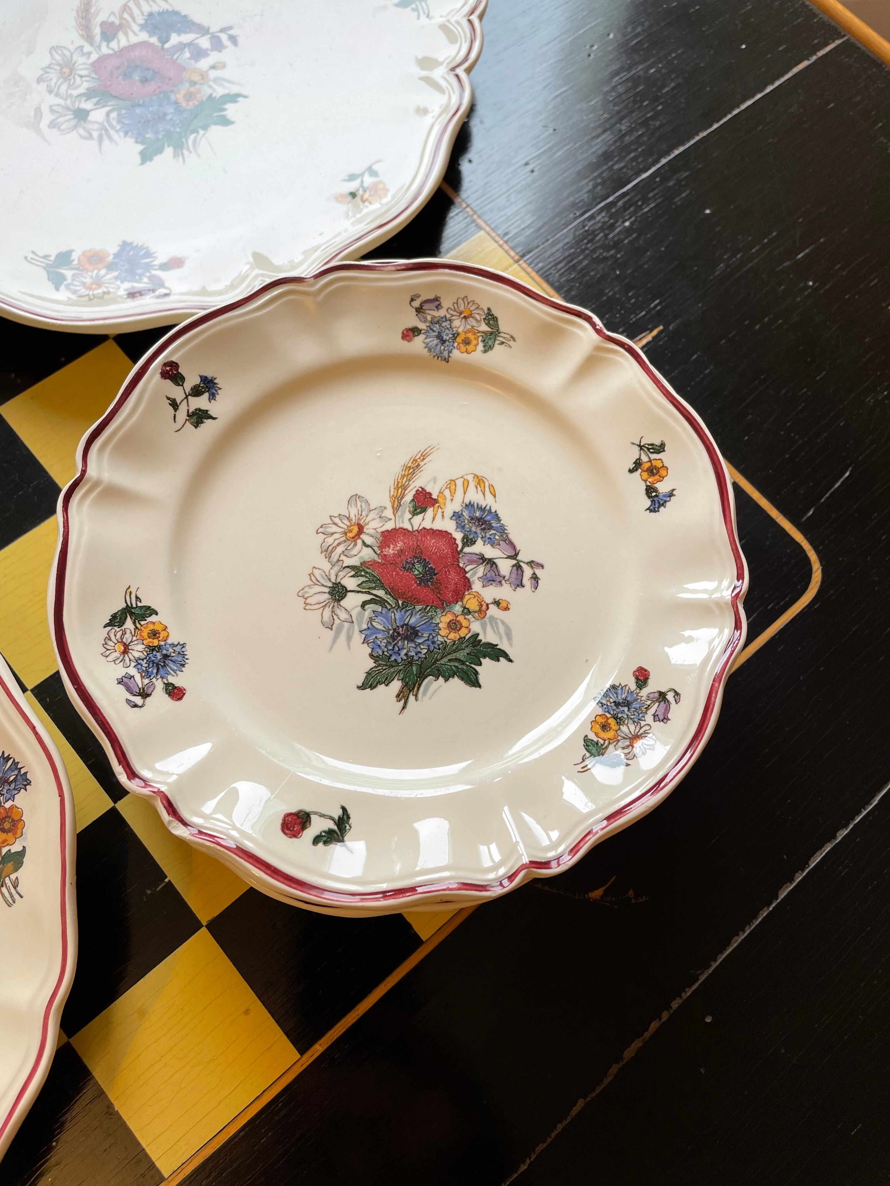 Dessert service agreste sarreguemines