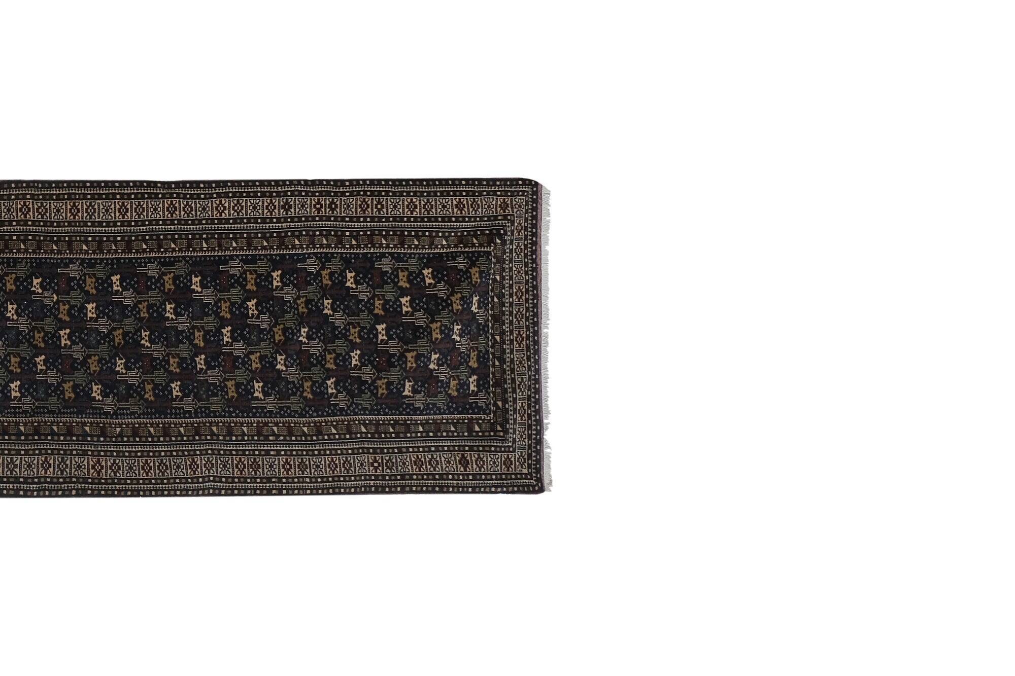 Tapis de couloir turc vintage