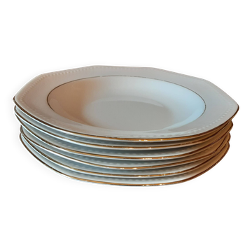 Set of 6 deep plates Bavaria