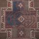 Tapis Oushak turc vintage 91x160 cm