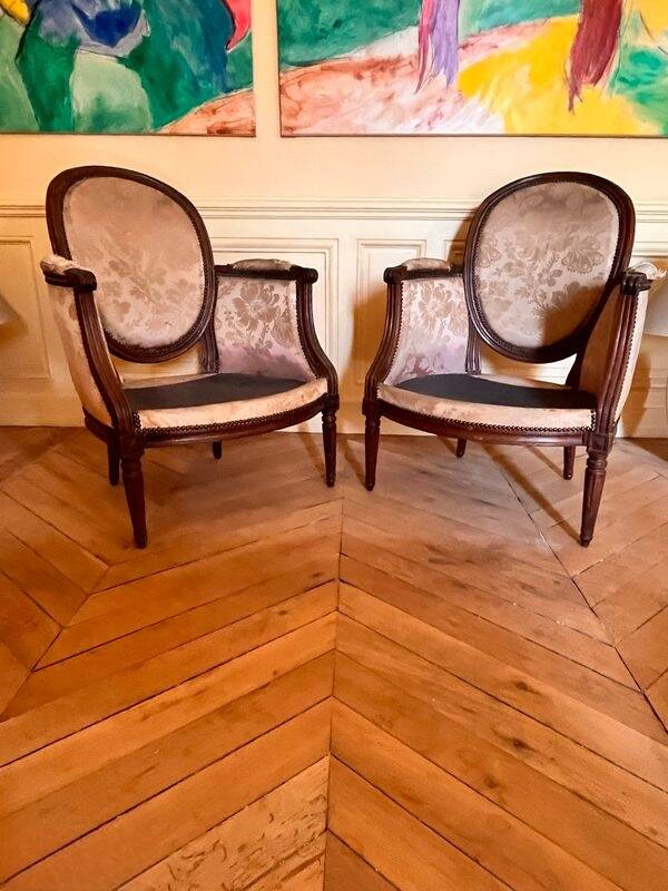 Fauteuils Louis XVI