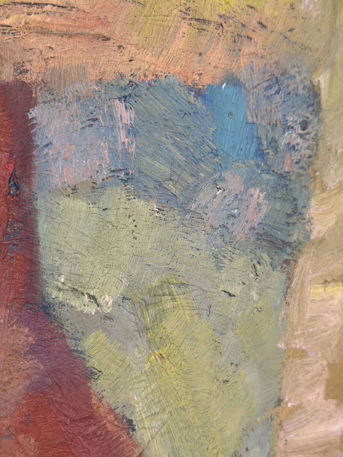 Swedish Oil on Canvas – “Vase”  by Britta Ringvall