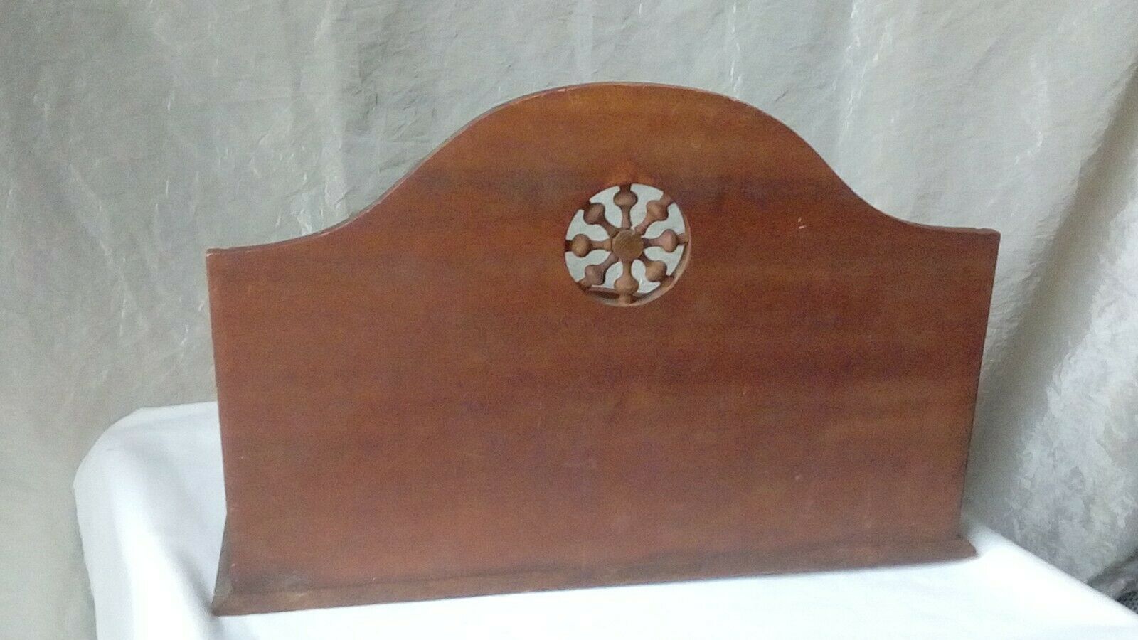 Vintage breton decor wooden mail holder