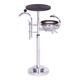 Restored Bauhaus Small Table, Unusual Design, Chrome, Bakelit, Germany, 1930s