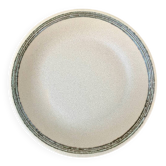 Large vintage glazed stoneware dish – 1970s style