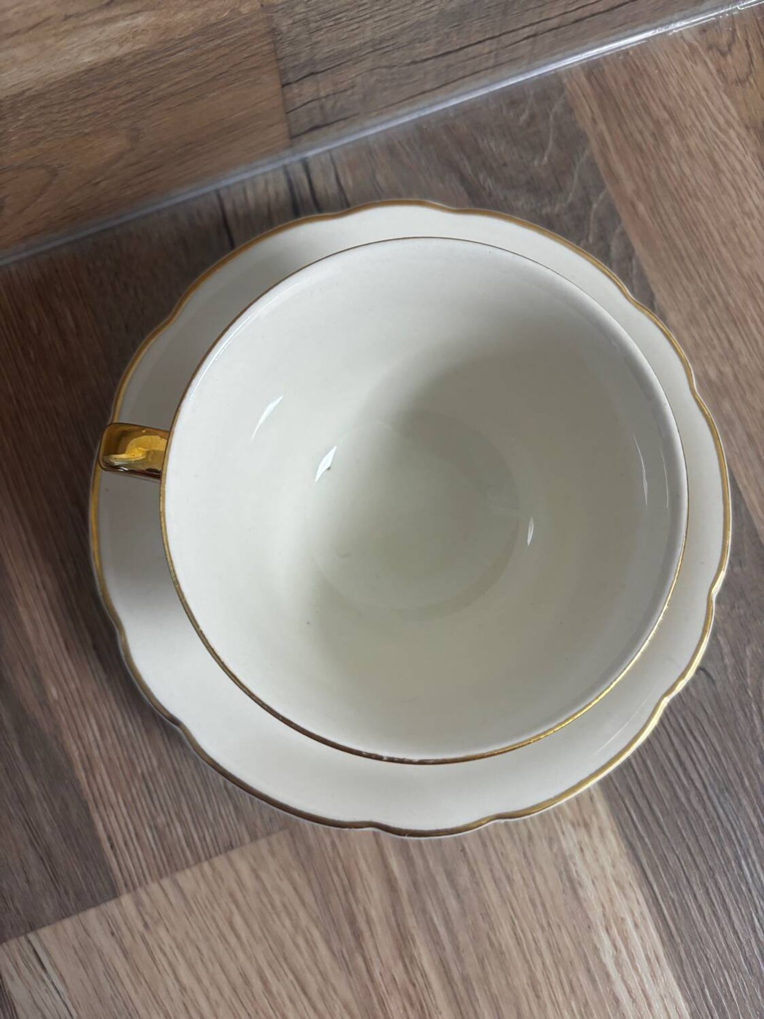 Ensemble théière et sa tasse Villeroy et Boch Rhône