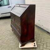 Antique oak secretary