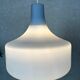 Suspensions opaline vintage – bleu pastel