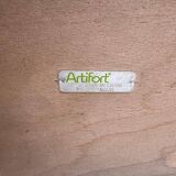 Artifort Ribbon chair by Pierre Paulin + Ottoman, Pierre Frey fabric