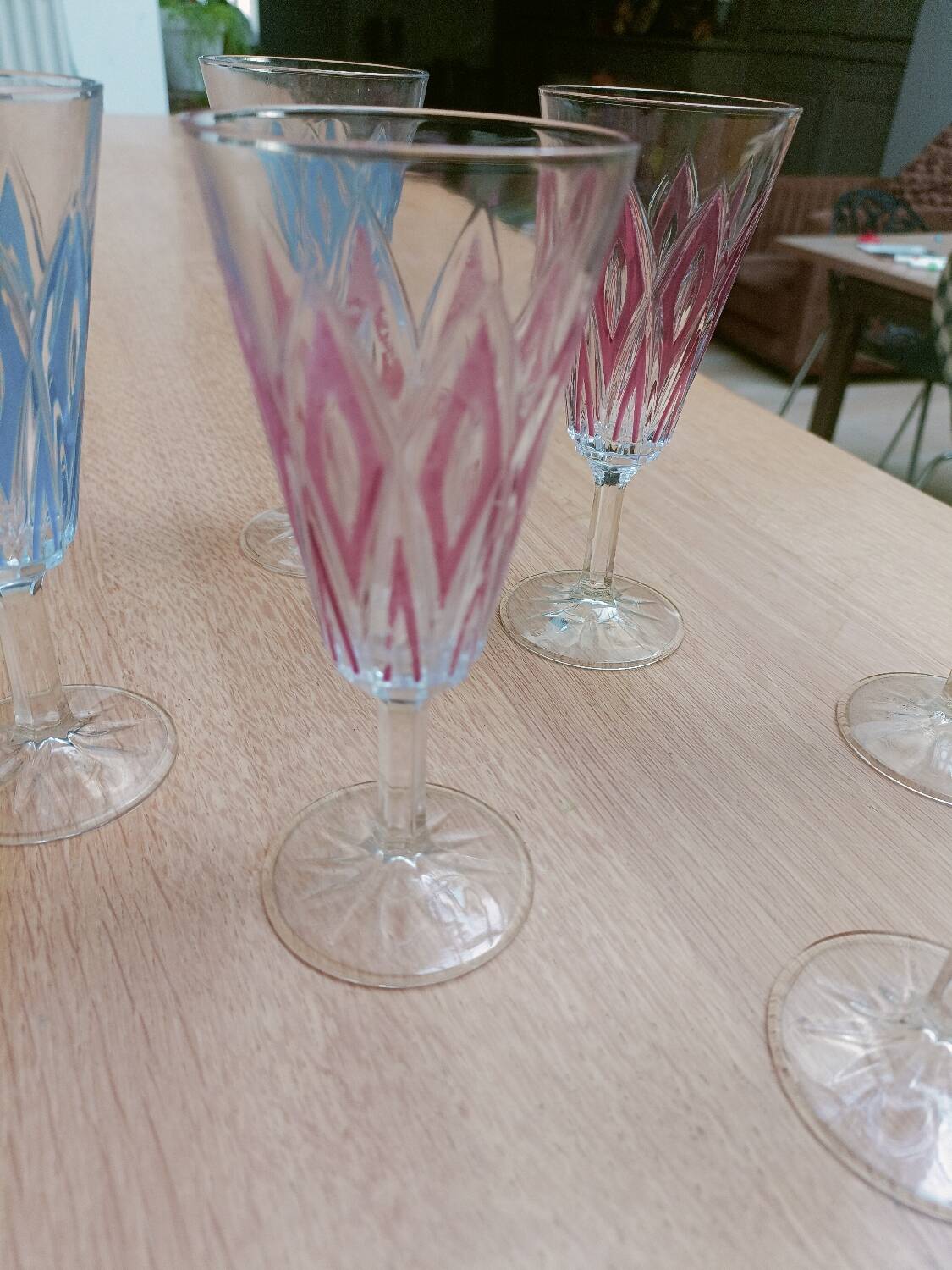 Champagne glasses VMC circa 1960