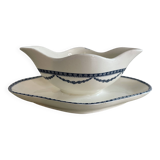 Salins iron clay sauceboat, Vincennes model