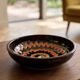 Flat round salad bowl Catalonia