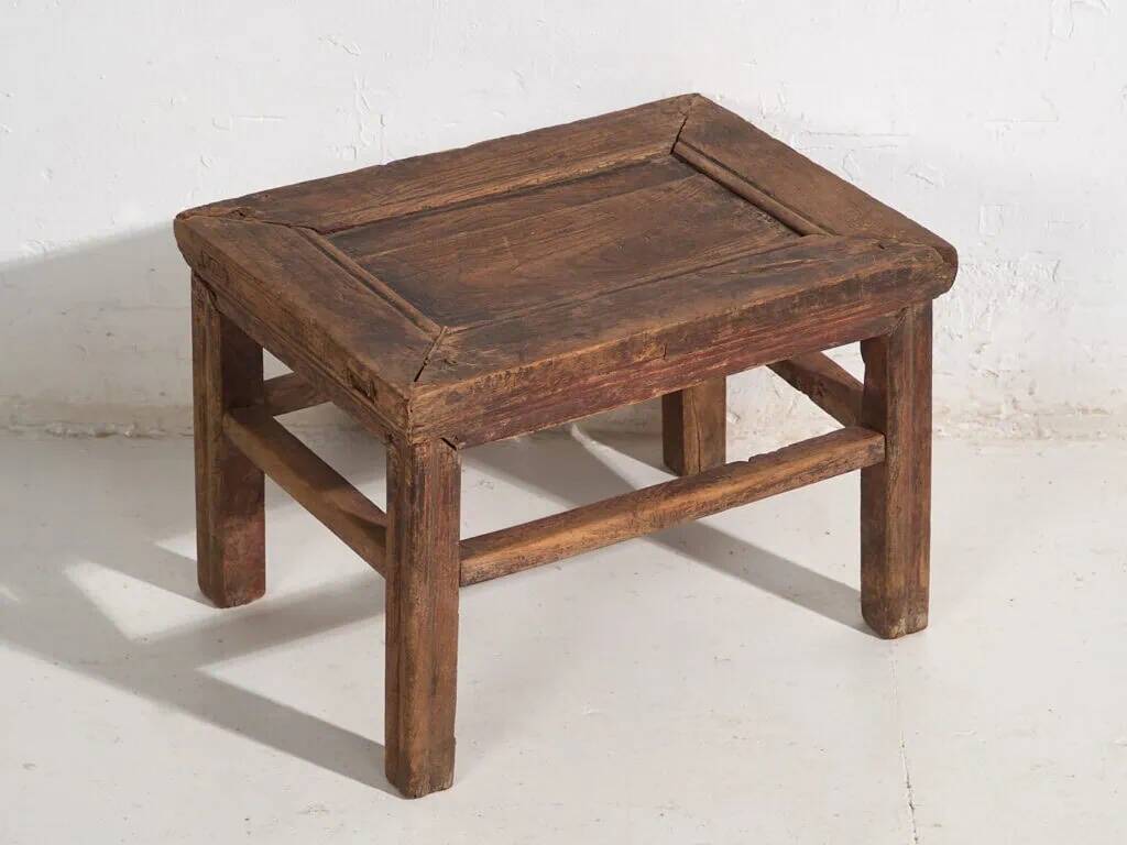 Ancient Asian coffee table (c.1900) #4
