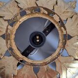 Gold metal ceiling light