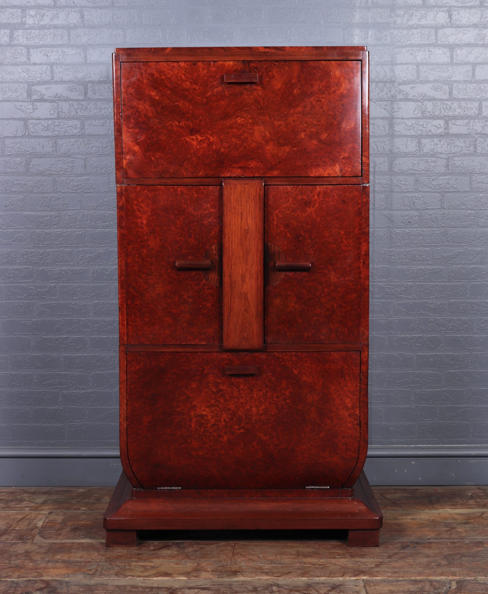 Italian Art Deco Cocktail Cabinet
