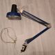 Vintage blue architect lamp