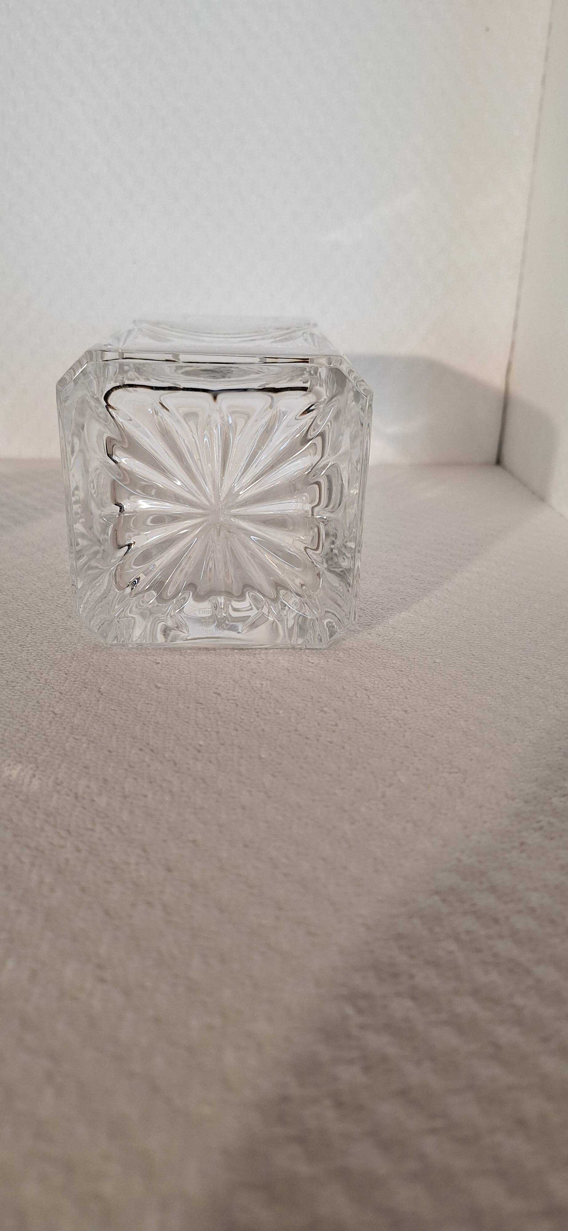 Lorraine crystal whiskey decanter
