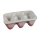 Ceramic egg carton