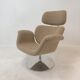 Fauteuil tulipe et pouf par Pierre Paulin pour Artifort, années 1980