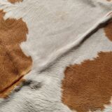 Tapis peau de vache vintage 1970