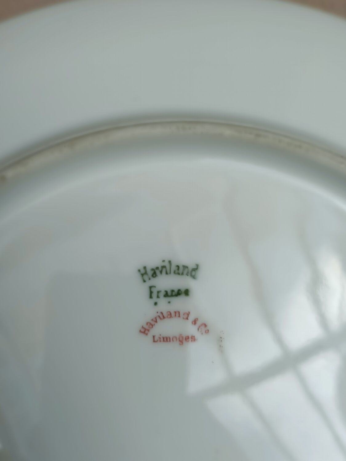 Dessert plate, Limoges, Haviland