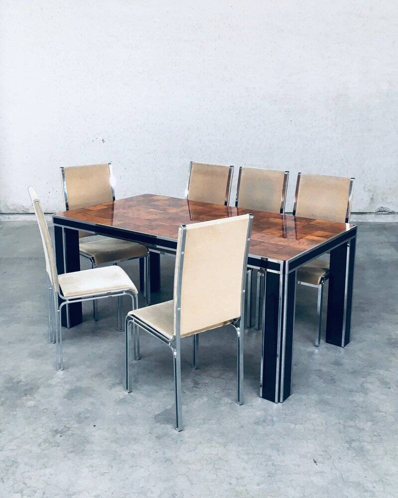 Italian dining table by Mario Sabot, 1970s