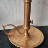 Push-button candle holder