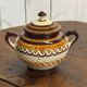 Quimper earthenware service from the 1930s-40s.