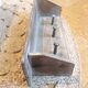 Wooden wall shelf