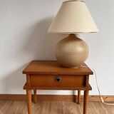 Vintage stoneware lamp