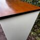 Vintage white sideboard with 2 doors and 2 drawers