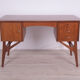 Mid-Century Freestanding Teak Desk, 1960s