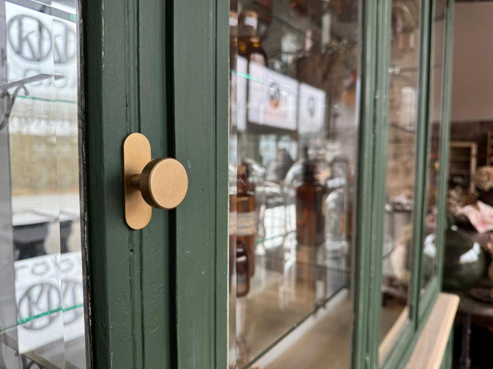 Pharmacy display case