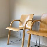 Set of vintage Thonet chairs model S320