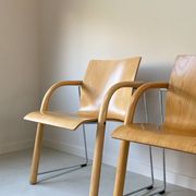 Set of vintage Thonet chairs model S320