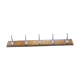 Wall coat racks with 5 hooks