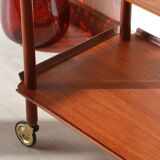 Teak trolley by Poul Hundevad for Vamdrup - Denmark - 1960