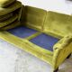 Velvet Sofa, Denmark, 1960s, Mid-C, Vintage