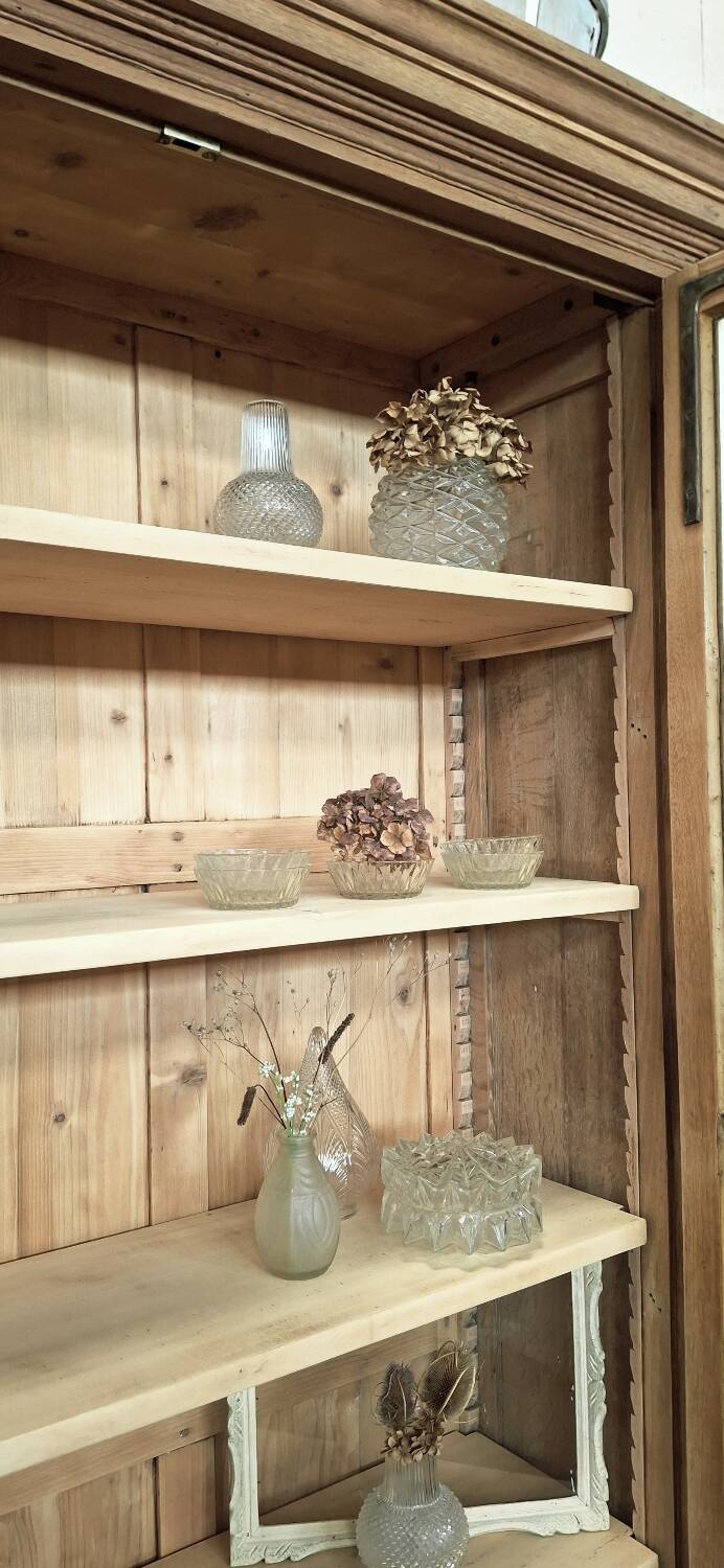 Grande vitrine ancienne de musée