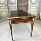 Directoire style flat desk in cherry wood, 20th century.