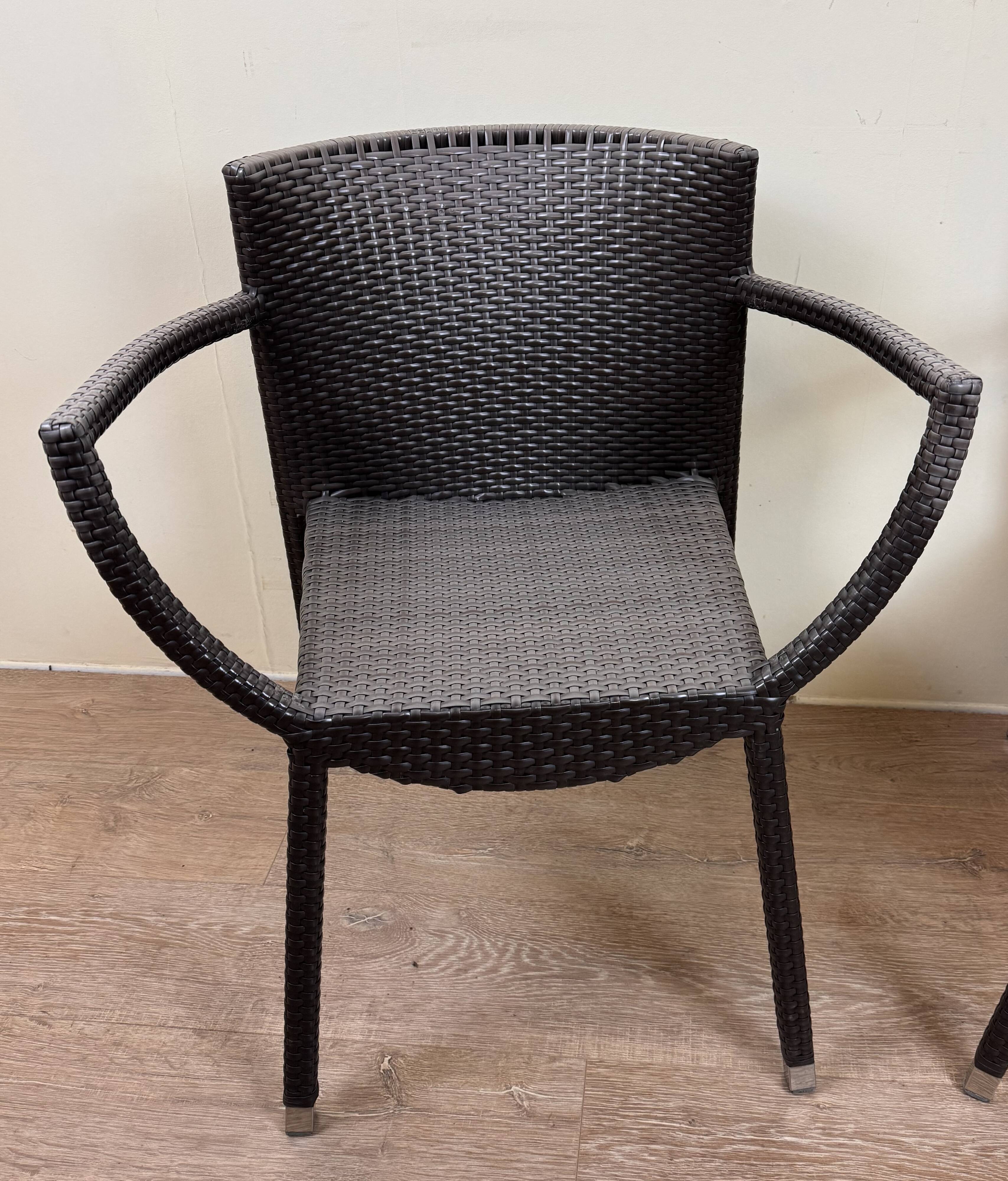 Paire de fauteuils emu modèle nilo design de chiaramonte et marin circa 2000 (encore édités)