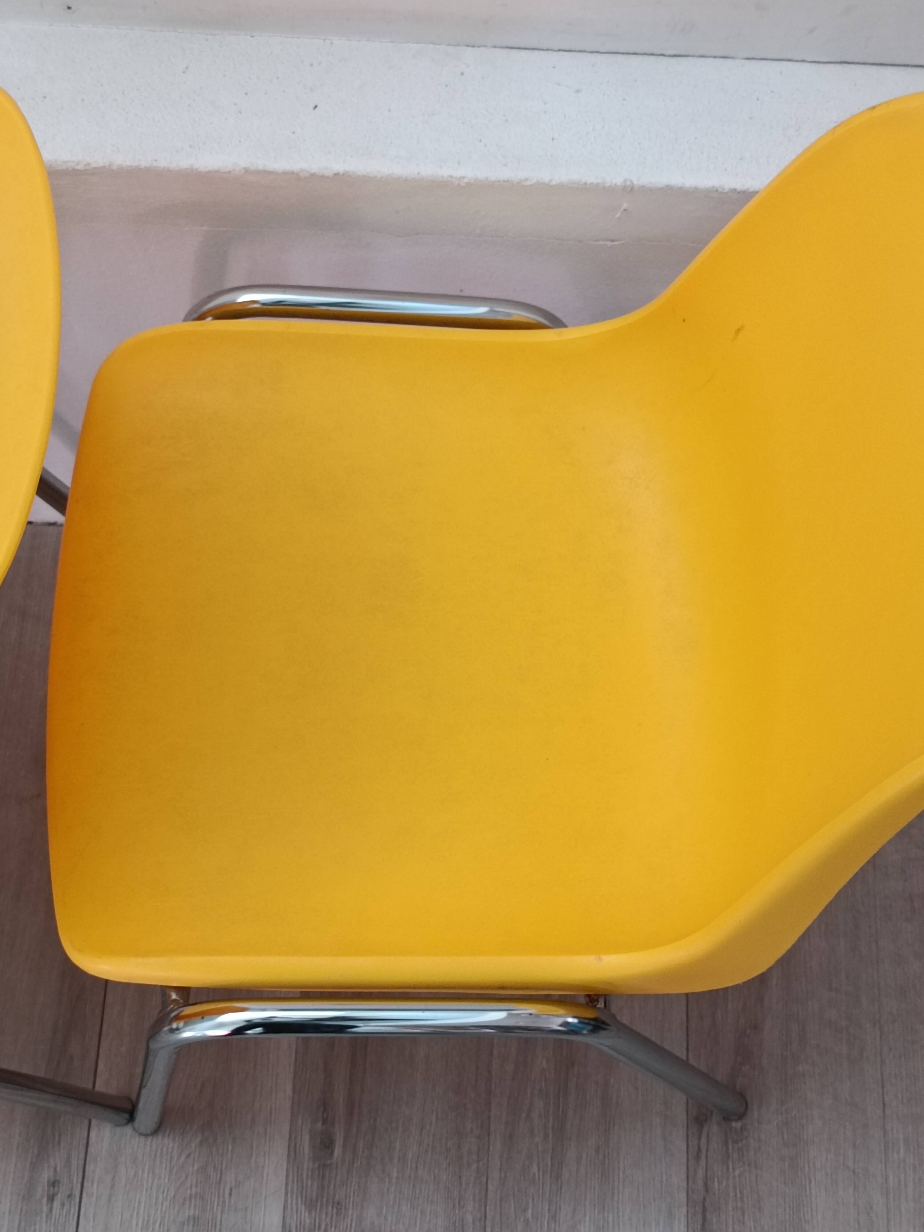 Original Hélène chair set by Bericoplast 1990s